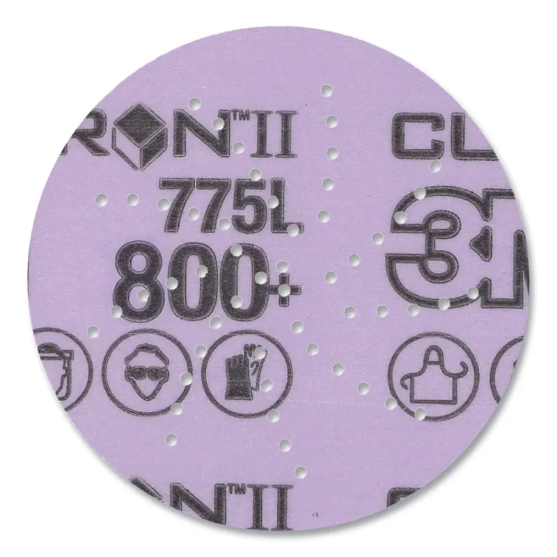 Xtract™ Cubitron™ II Film Disc 775L, Precision-Shaped Ceramic, 3 in dia, 800+ Grit, 300DS