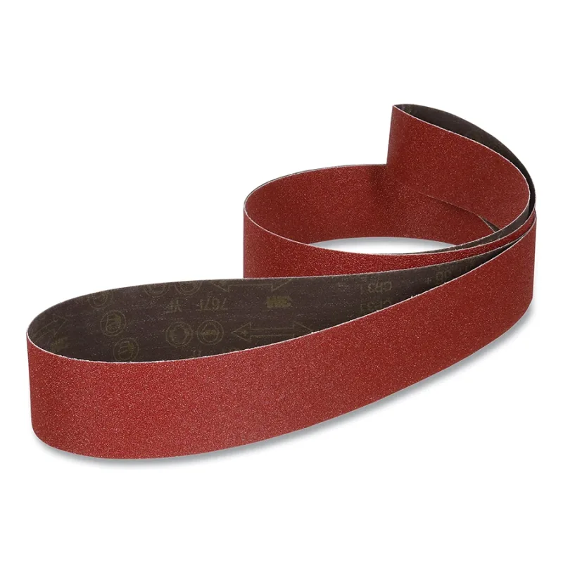 Cloth Belt, 767F, YF-Weight, 2 in W x 72 in L, 60+ Grit, Precision Shaped Ceramic, Film-lok/Single-flex