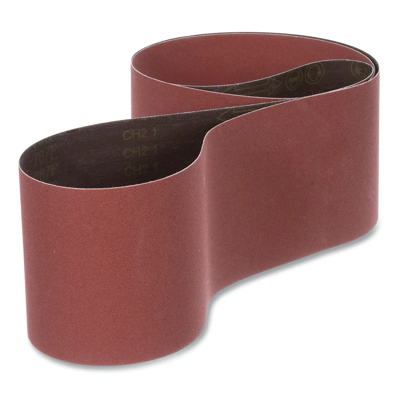 Cloth Belt, 767F, YF-Weight, 6 in W x 48 in L, 36+ Grit, Precision Shaped Ceramic, Film-lok/Single-flex