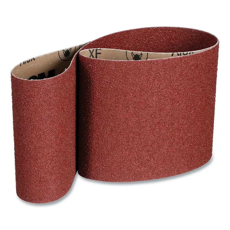 Cloth Belt, 384F, XF-Weight, 6 in W x 48 in L, 80+ Grit, Aluminum Oxide, Film-lok/Single-flex