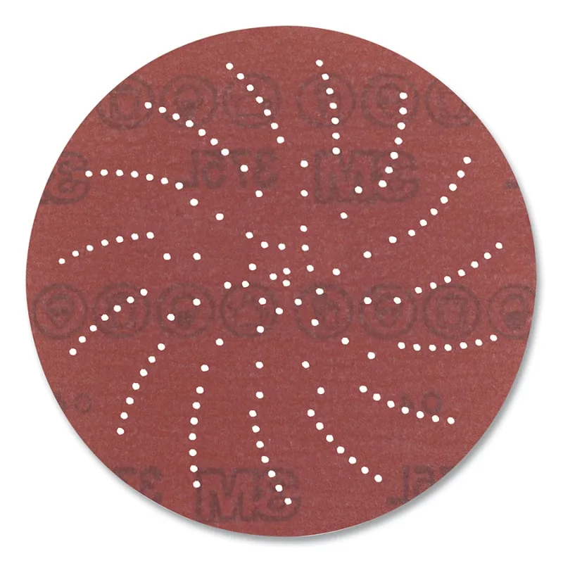 Xtract™ Film Disc 375L, Aluminum Oxide, 5 in dia, P150 Grit, Hook-and-Loop, 250 EA/CA