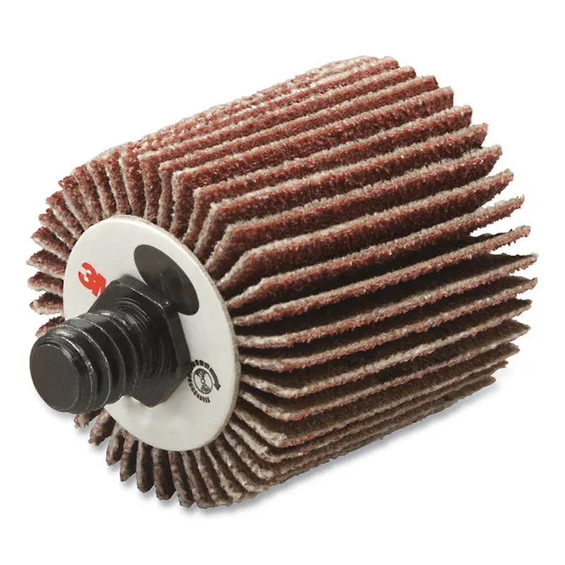 Flap Wheel 244D, 60 X-Weight, Type 84, 1 in x 1/2 in x 1/4 in-20, 10 EA/BX