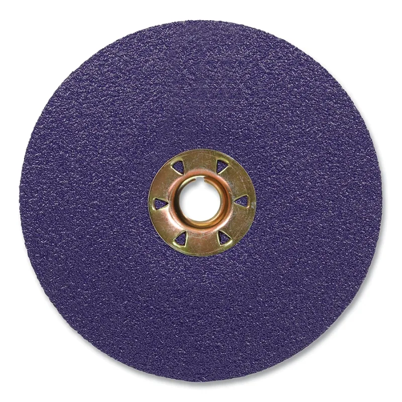 Cubitron™ 3 Fibre Disc 1182C, Precision Shaped Ceramic, 4.5 in dia, 80+, TN Quick Change, Die 450E, 25 EA/BG