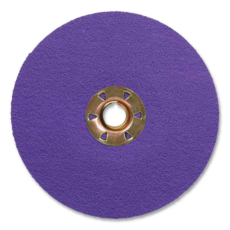 Cubitron™ 3 Fibre Disc 1187C, Precision Shaped Ceramic, 4.5 in dia, 80+, TN Quick Change, Die 450E, 25 EA/BG