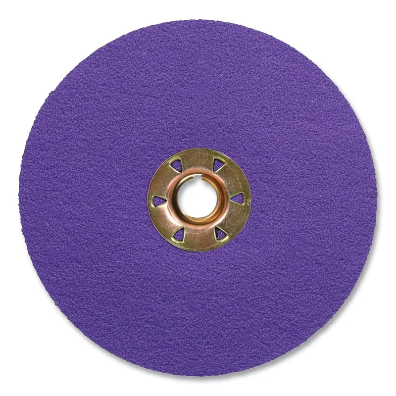 Cubitron™ 3 Fibre Disc 1187C, Precision Shaped Ceramic, 5 in dia, 80+, TN Quick Change, Die 500P, 25 EA/BG