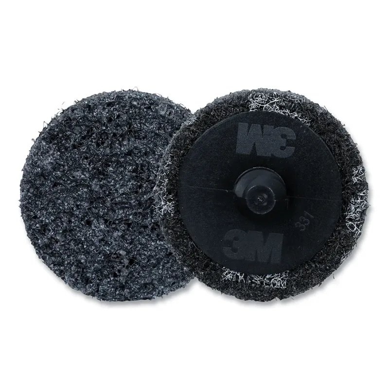 Precision Heavy Duty Surface Conditioning Disc, HD-DR, Exra Coarse 80+, TR, 1-1/2 in