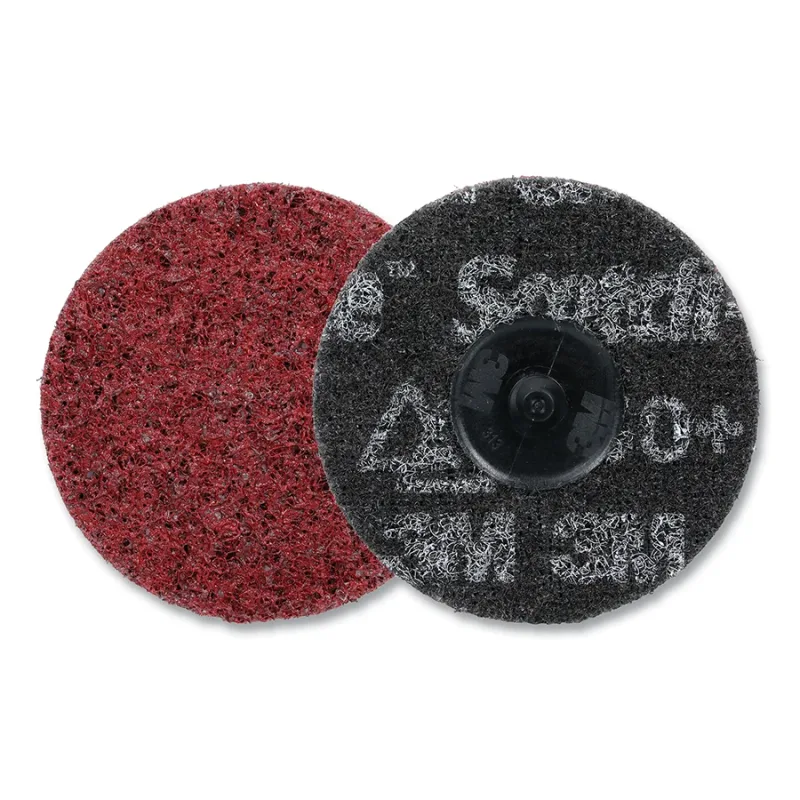 Roloc™ Precision Surface Conditioning Disc, Heavy Duty, 3 in dia, TR, Medium, 150 Grit, 20000 RPM