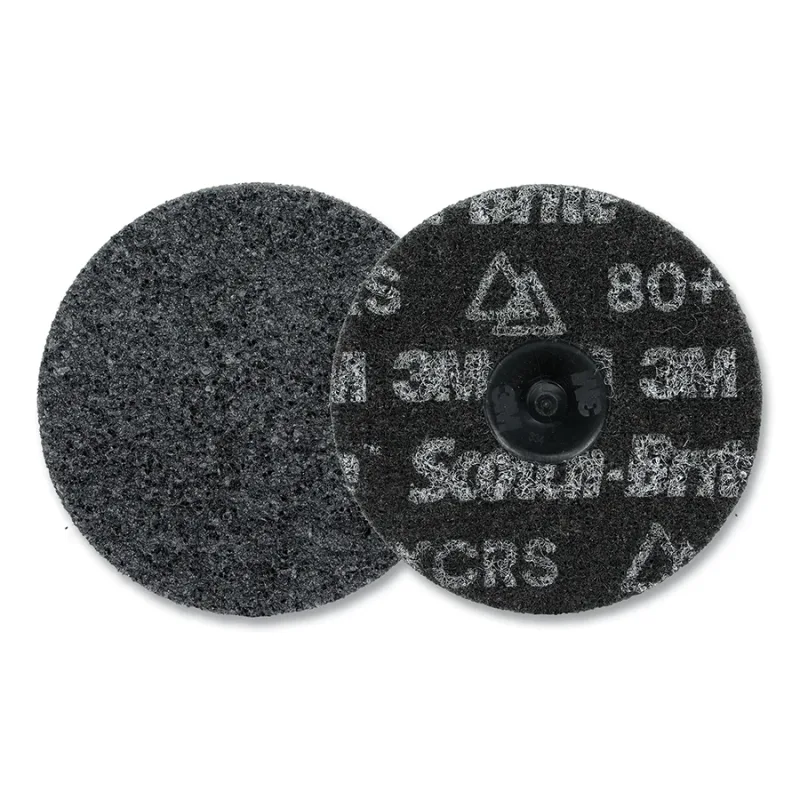 Roloc™ Precision Surface Conditioning Disc, Heavy Duty, 4 in dia, TR, Extra Coarse, 80 Grit, 15000 RPM