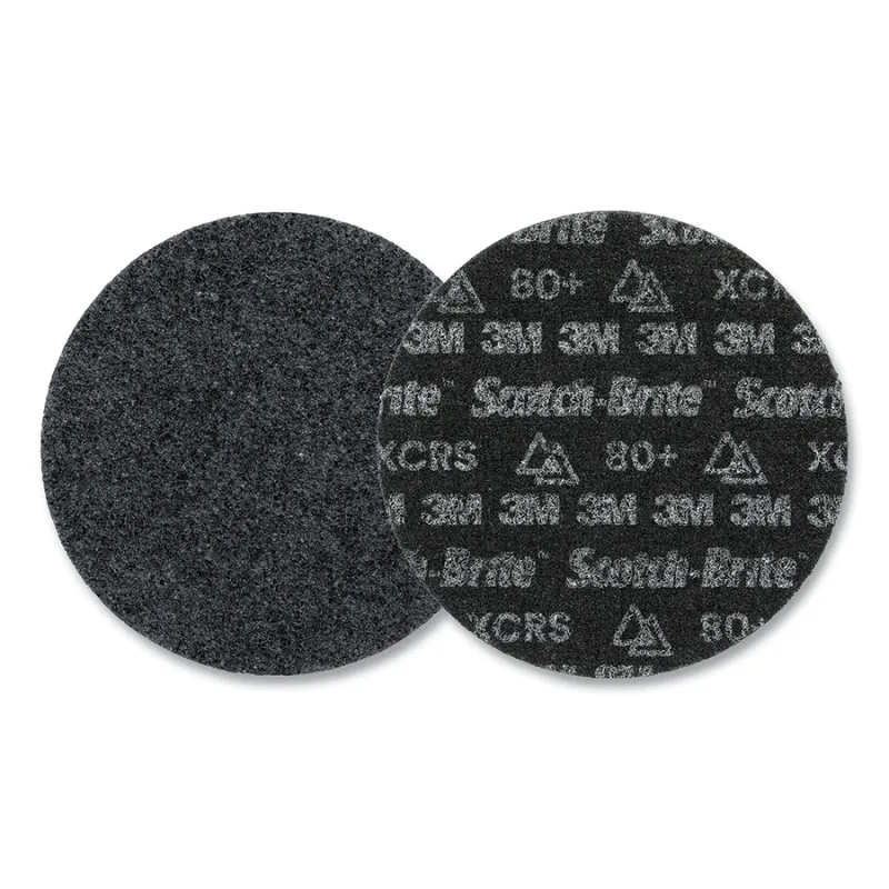 Precision Surface Conditioning Disc, Heavy Duty, 5 in dia, NH, Extra Coarse, 80 Grit, 12000 RPM