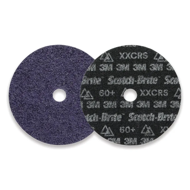 Precision Surface Conditioning Disc, Heavy Duty, 5 in dia, 7/8 in Arbor, X-Extra Coarse, 60 Grit, 12000 RPM