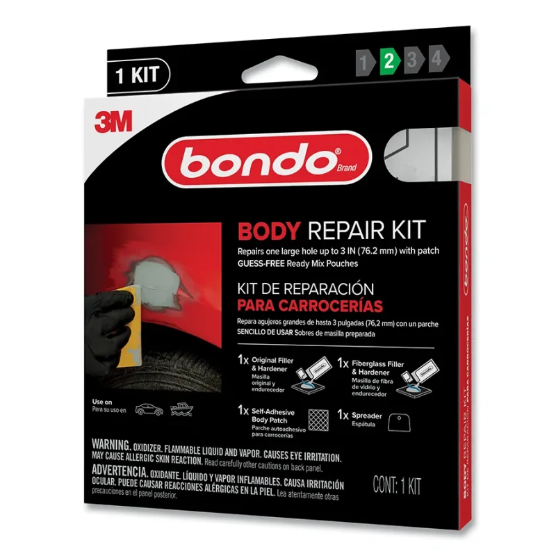 BODY REPAIR KIT BRKIT-2PK-ES, READY MIX POUCHES