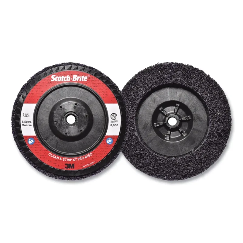 Clean and Strip XT Pro and XT Pro Extra Cut Disc, 7 in dia, Extra Coarse, 8600 RPM, Silicon Carbide, Purple, XO-DC