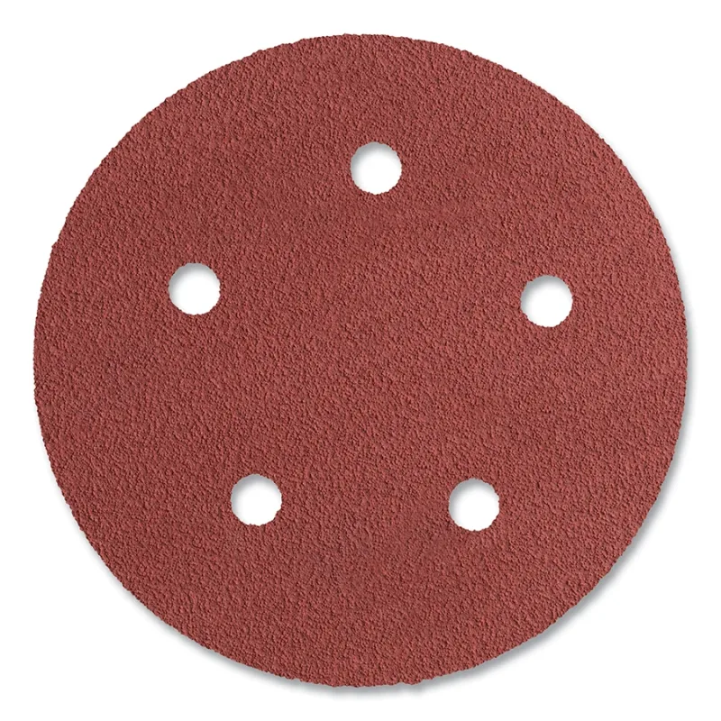 Cubitron™ II Hookit™ Cloth Disc 947A, Precision Shaped Ceramic, 5 in dia, 120+ Grit, Hook-and-Loop, 25 EA/CT