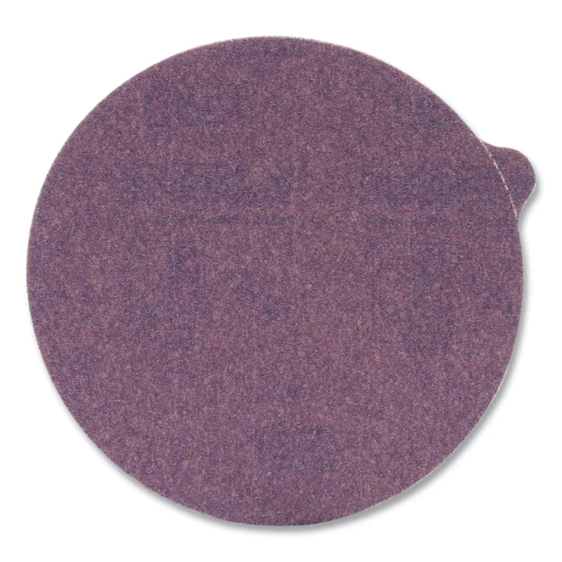 Cubitron II Stikit Film Disc 775L 5 in dia 320+ grit Linered with Tab