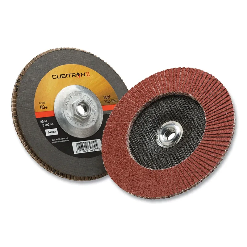 CUBITRON II FLAP DC 969FT27 QC 7"X5/8-11 60+ YF