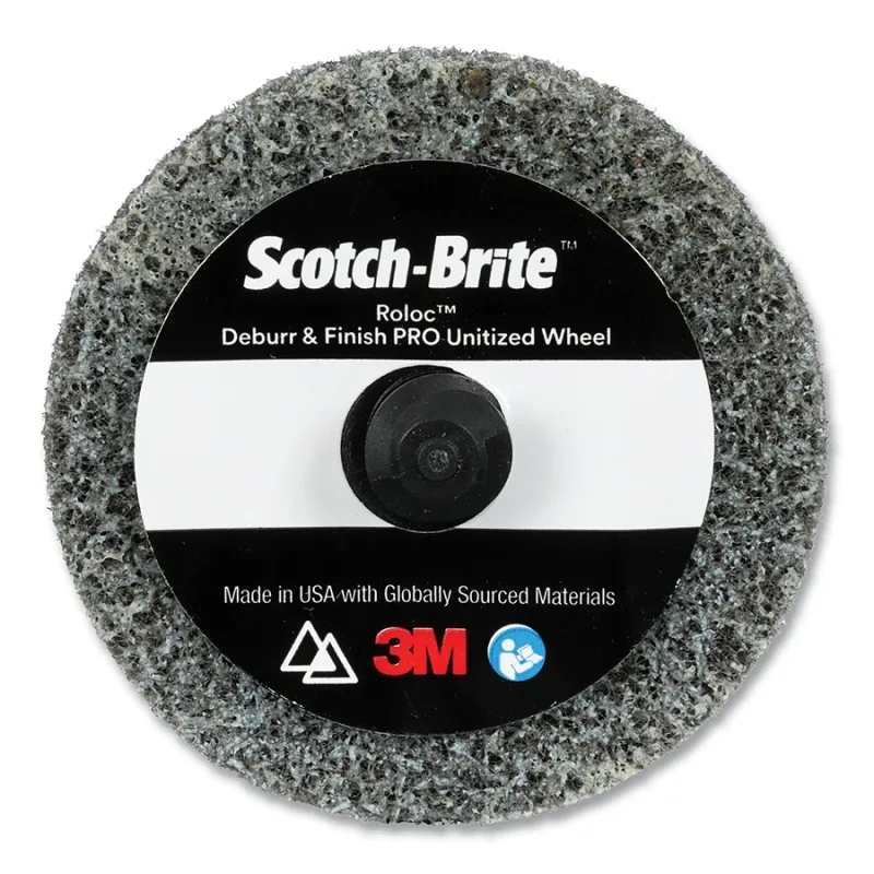 UNITIZED WHEEL, DP-UR, 4C MEDIUM+, TR, 2" X 1/4