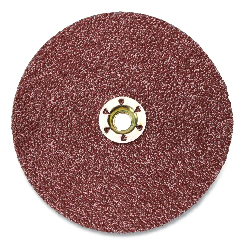 Fibre Disc 782C, Precision Shaped Ceramic, 4-1/2 in dia, 36+ Grit, TN Quick Change, TN450E