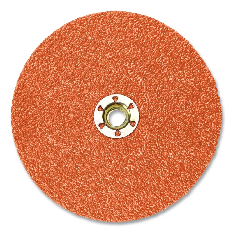 Fibre Disc 787C, Precision Shaped Ceramic, 7 in, 36+ Grit, TN Quick Change, Die TN700BB
