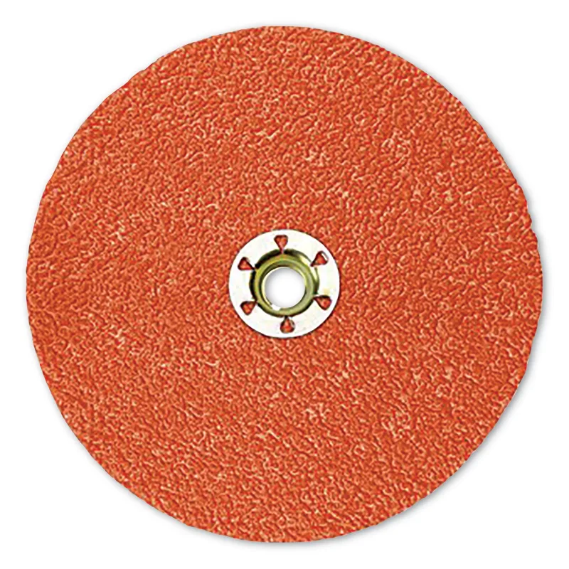 Fibre Disc 787C, Precision Shaped Ceramic, 7 in, 60+ Grit, TN Quick Change, Die TN700BB