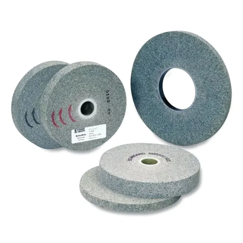 Standard Abrasives™ Deburring Wheel, 6 in x 1 in x 1, 6,000 rpm, Silicon Carbide, 8S Fine