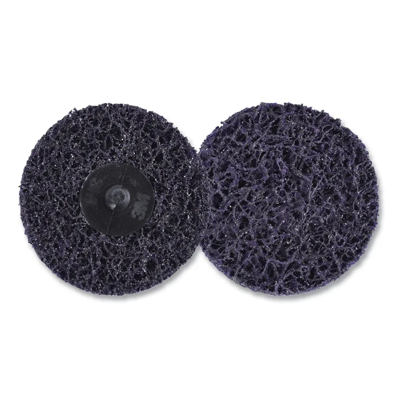 Roloc™+ Clean and Strip XT Pro Disc, 3 in dia, Extra Coarse, 15000 RPM, Silicon Carbide, XO-DR, Purple