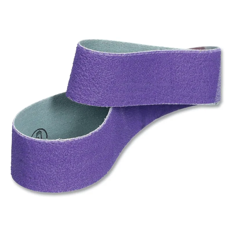 Cubitron™ 3 Cloth Belt 1184F, Precision Shaped Ceramic, 1 in W x 72 in L, 60+ Grit, Film-lok, Single-flex