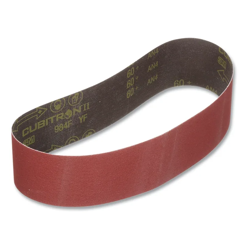Cubitron™ II Cloth Belt 984F, 4 in W, 148 in L, 36+ Grit, Precision Shaped Ceramic