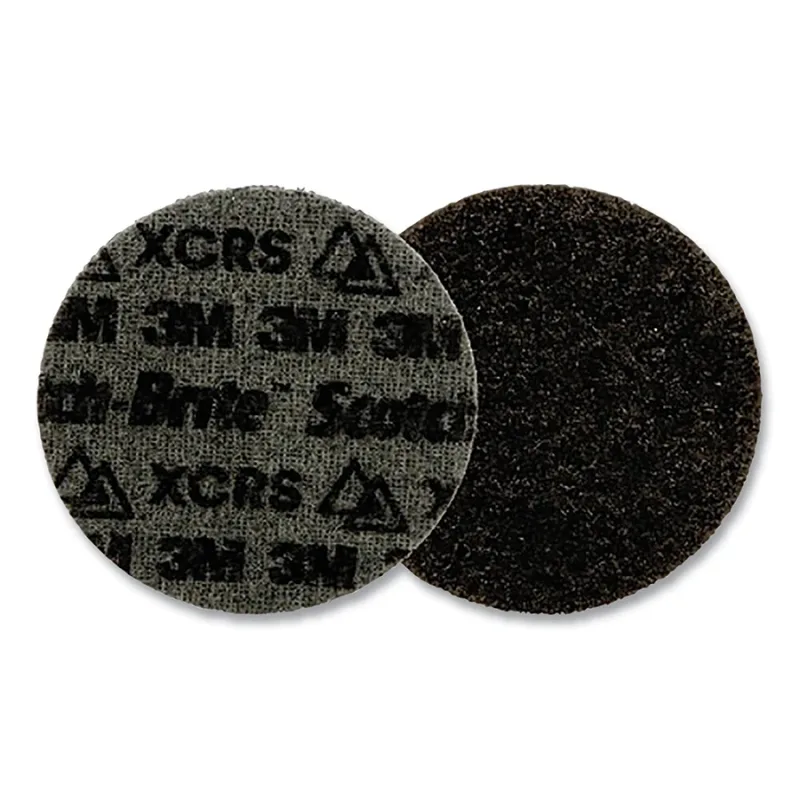 Scotch-Brite™ Precision Surface Conditioning Disc, 4-1/2 in dia x NH, 13330 RPM, Hook-and-Loop, XCRS, 50 EA/CA