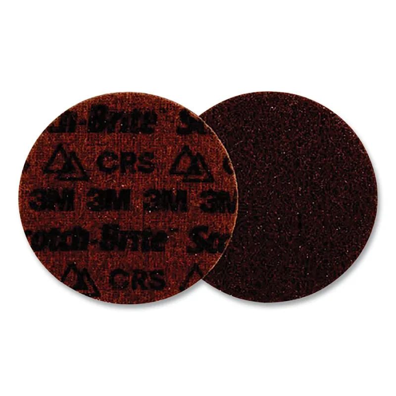 Scotch-Brite™ Precision Surface Conditioning Disc, 4-1/2 in dia x NH, 13330 RPM, Hook-and-Loop, CRS, 50 EA/CA