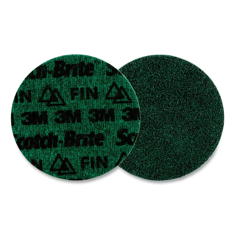 Scotch-Brite™ Precision Surface Conditioning Disc, 4-1/2 in dia x NH, 13330 RPM, Hook-and-Loop, FN, 50 EA/CA