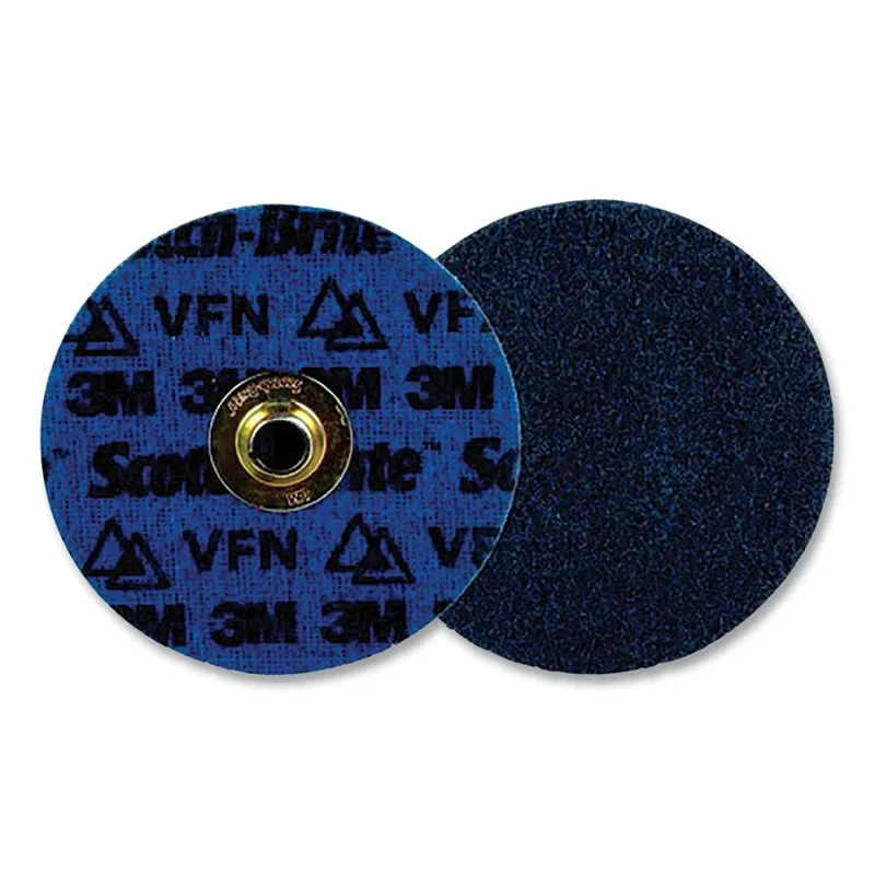 Scotch-Brite™ Precision Surface Conditioning Disc, 5 in dia x 5/8 in-11, 12000 RPM, TN Quick Change, VFN, 50 EA/CA