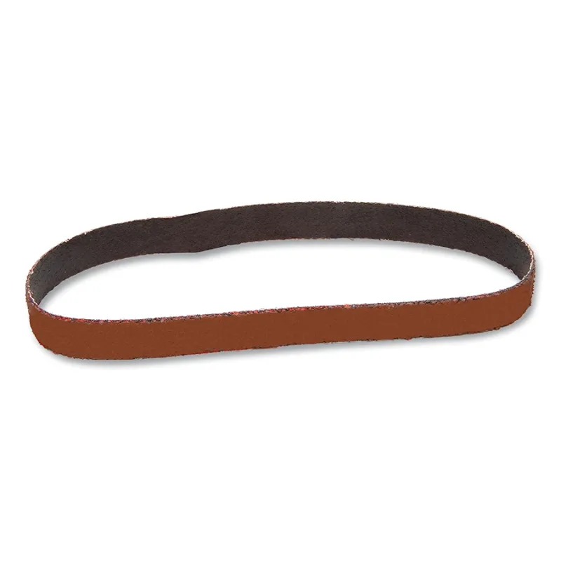 Cloth Belt, 767F, YF-Weight, 3/4 in W x 18 in L, 60+ Grit, Precision Shaped Ceramic, Fabri-Lok/Full-Flex