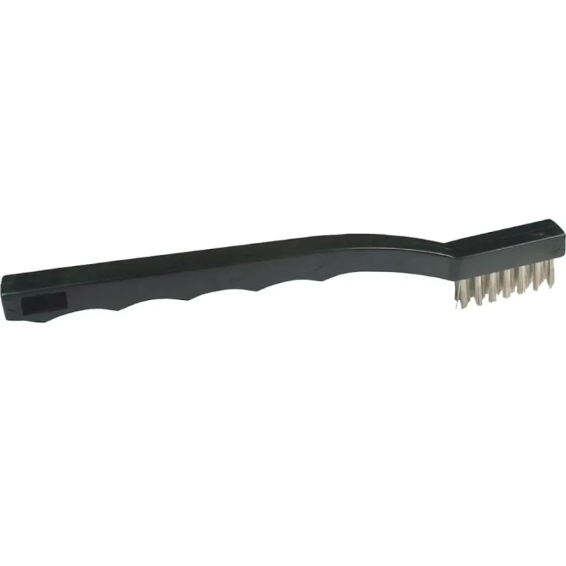 3x7 WELDERS TOOTHBRUSH STAINLESS WIRE POLYPRO BL