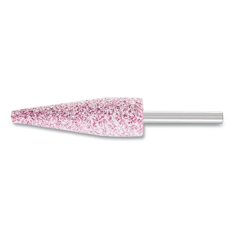 Series A Steel Mounted Point Abrasive Bit, A1, 3/4 in Outer dia, 1/4 Shank dia, 30 Grit, M