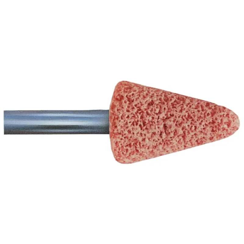 Series A Steel Mounted Point Abrasive Bit, A5, 3/4 in Outer dia, 1/4 Shank dia, 30 Grit, M