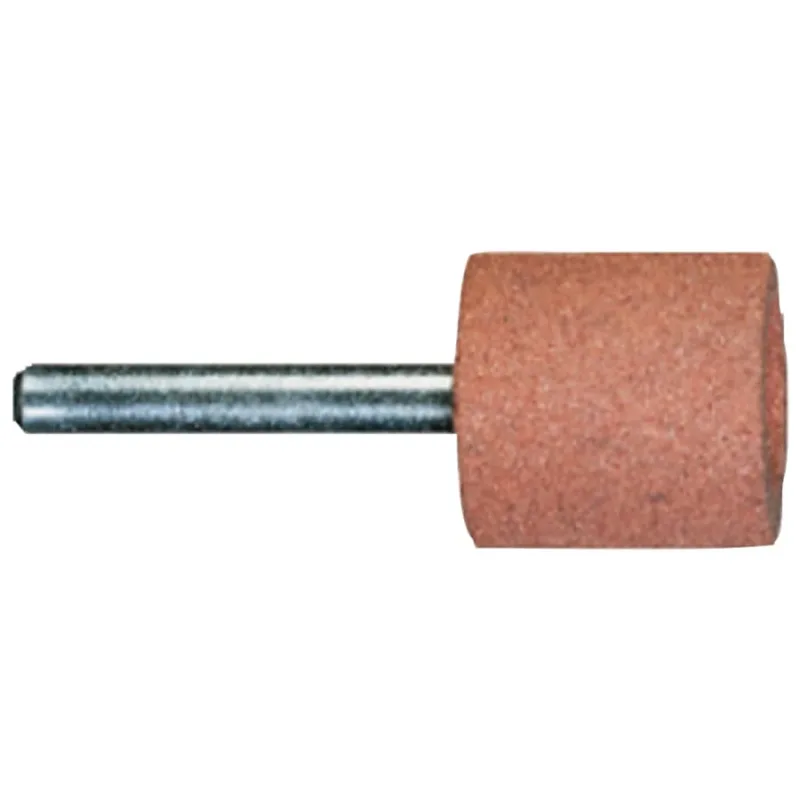 Series A Steel Mounted Point Abrasive Bit, A38, 1 in Outer dia, 1/4 Shank dia, 30 Grit, M