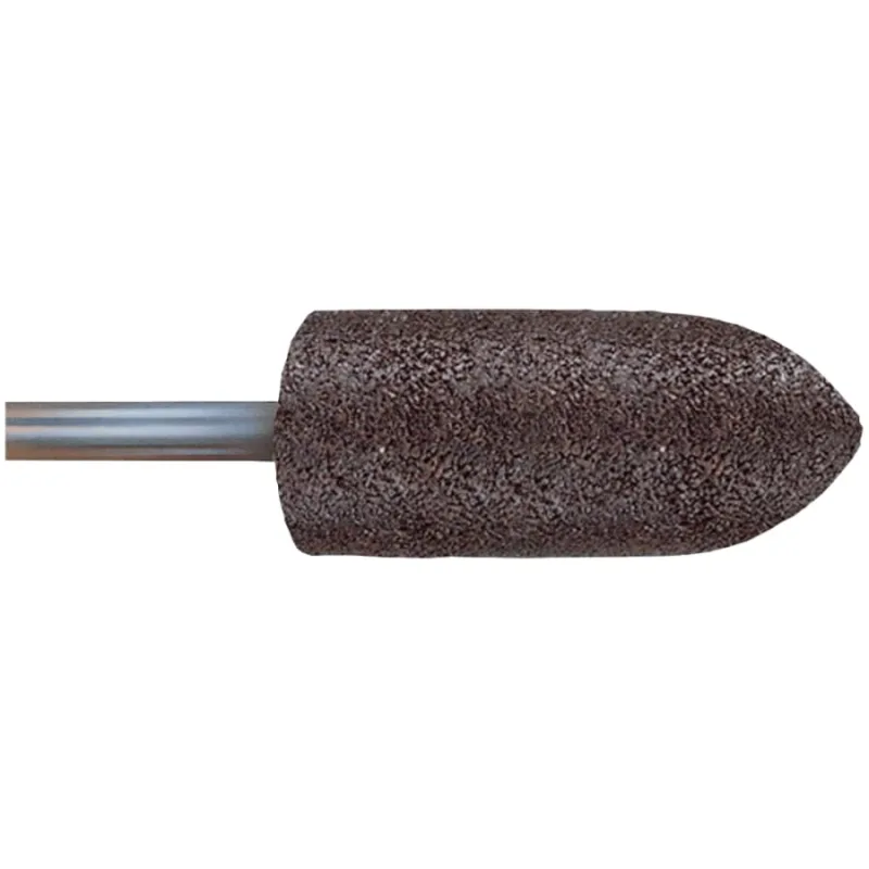 Mounted Points, 7/8 in Dia, 30 Grit Aluminum Oxide