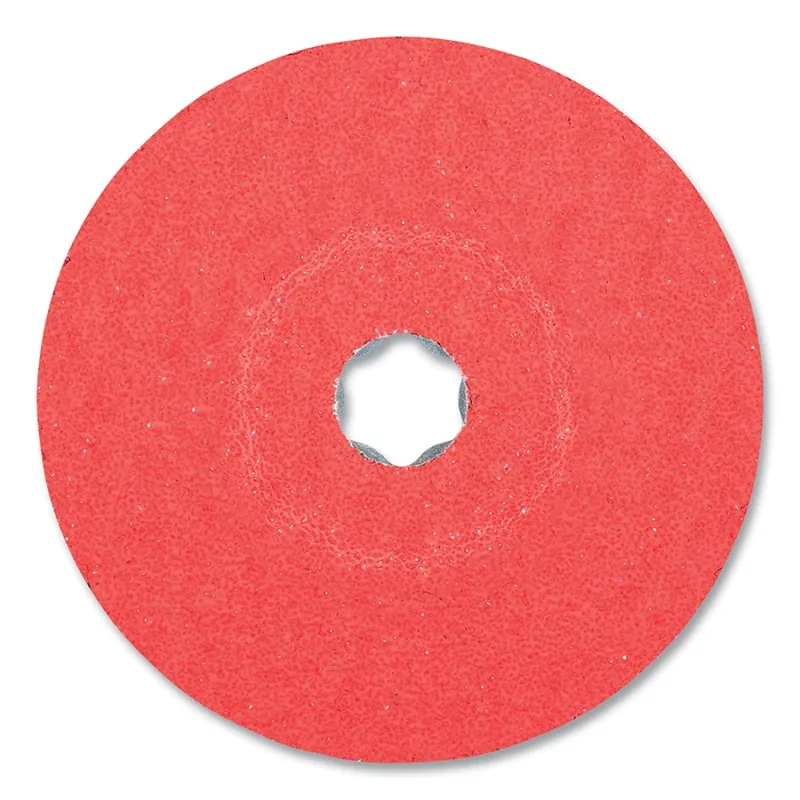 COMBICLICK FIBER DISC, 5" D CER OXI 36G