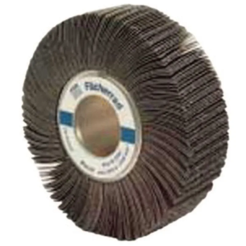 Unmounted Coated Flap Wheel, 6 in x 1 in, 40 Grit, 6000 RPM