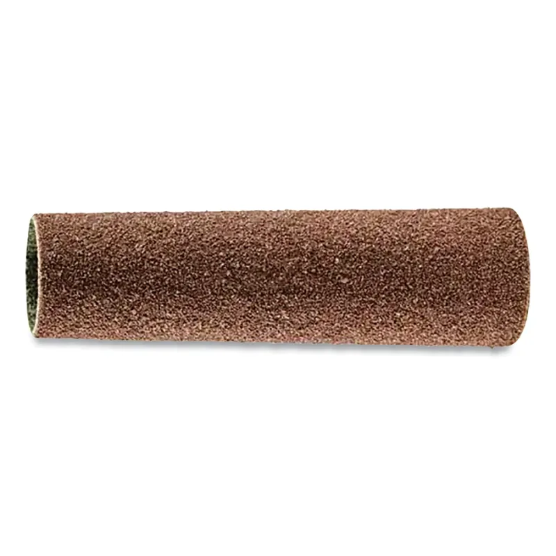 POLICAP® Seamless Abrasive Cone, 15/16 dia, 3-3/8 in H, 3/4 in Taper, 60 Grit, Aluminum Oxide
