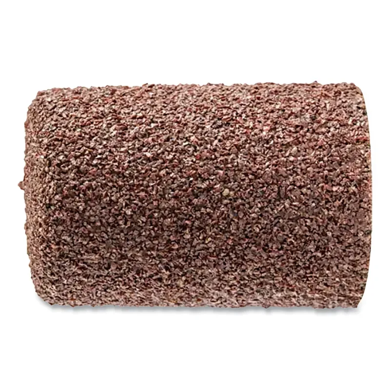 POLICAP® Abrasive Cap, 5/8 in dia, 1 in H, 60 Grit, Aluminum Oxide