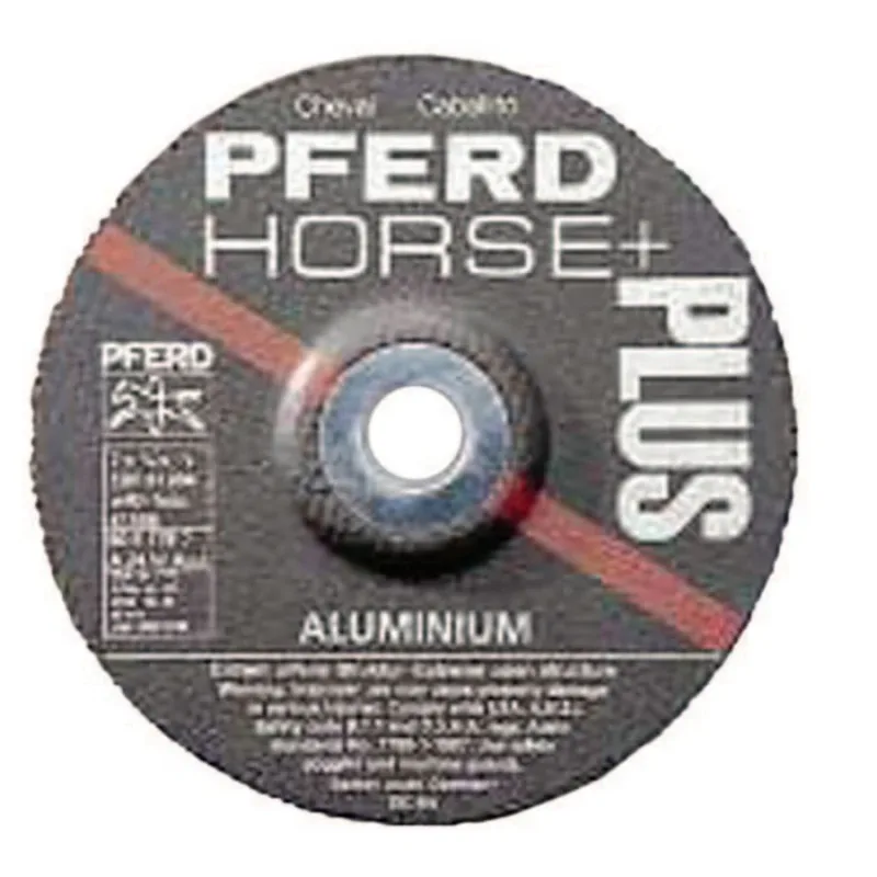 SG Depressed Center Grinding Wheel, 4-1/2 in dia, 1/4 in Thick, 7/8 Arbor, 24 Grit