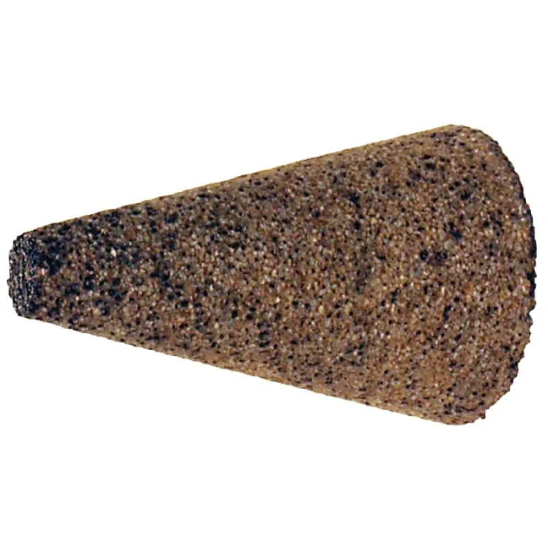 Cones and Plugs, Type 17, 1-1/2 in dia, 16 Grit Aluminum Oxide
