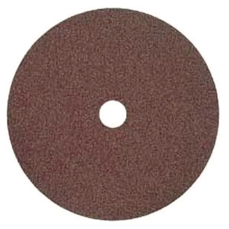 Aluminum Oxide Coated-Fiber Discs, 4 1/2 in Dia., 24 Grit