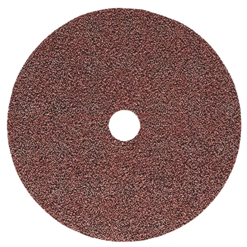 Aluminum Oxide Coated-Fiber Discs, 4 1/2 in Dia., 80 Grit