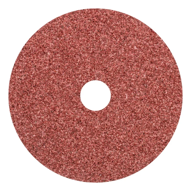 Aluminum Oxide Coated-Fiber Disc, 5 in dia, 24 Grit