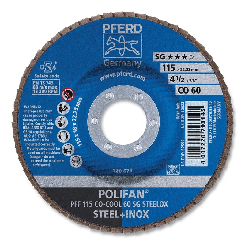 4-1/2 X 7/8 POLIFAN SGPCO-COOL FLAT 60G