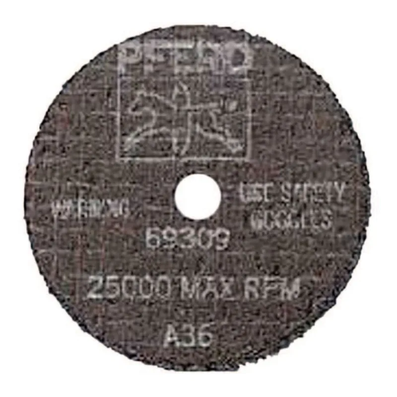 Die Grinder Cut-Off Wheel, 3 in dia, 0.040 in Thick, 3/8 in Arbor, 60 Grit