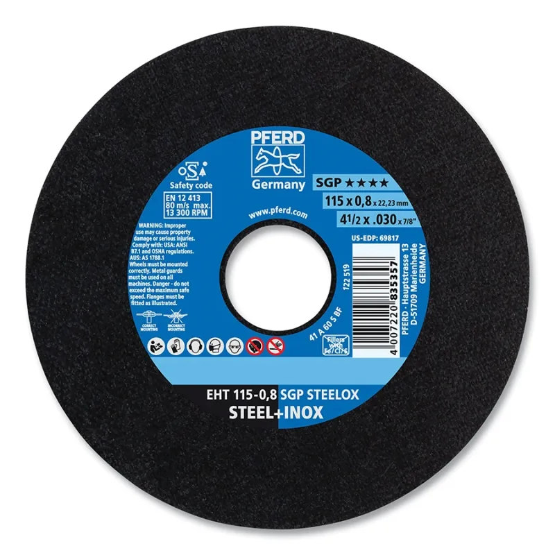 4-1/2 X .030 X 7/8 T1 C/O WHL A60 S SGP-INOX