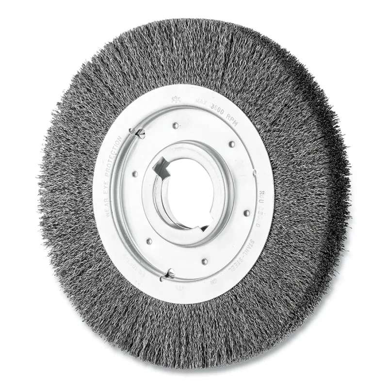 10" CRIMPED WIRE WHEEL MEDIUM FACE .012CS WIRE